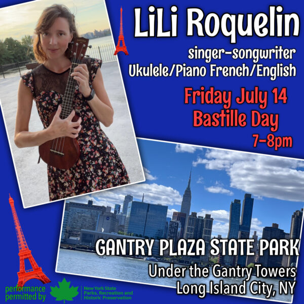 LiLi Roquelin Bastille Day Gantry Plaza State Park